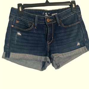 Dark blue Jean denizen shorts size 7
